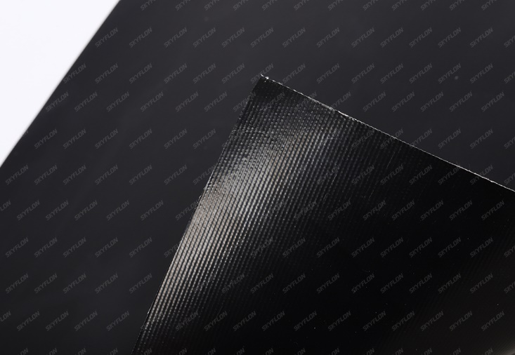 Pano de alta temperatura de Teflon (preto anti-estático)