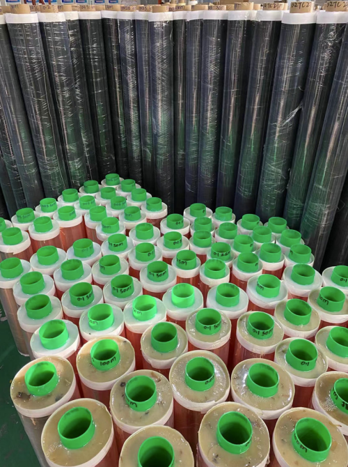 Pano de acetato, folha de cobre