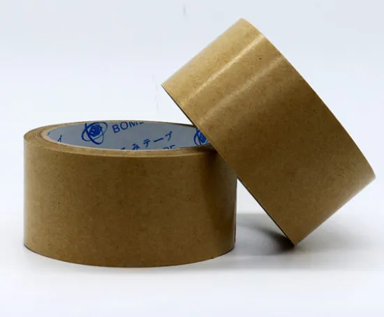 Definição e usos de fita de papel Kraft sem água