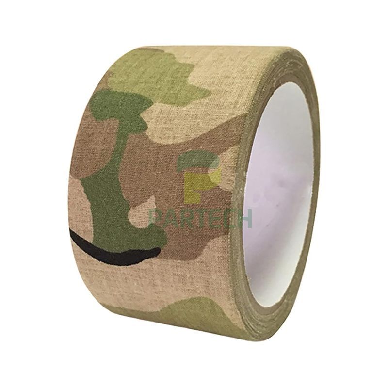 Fita adesiva de tecido camuflado multicolorido